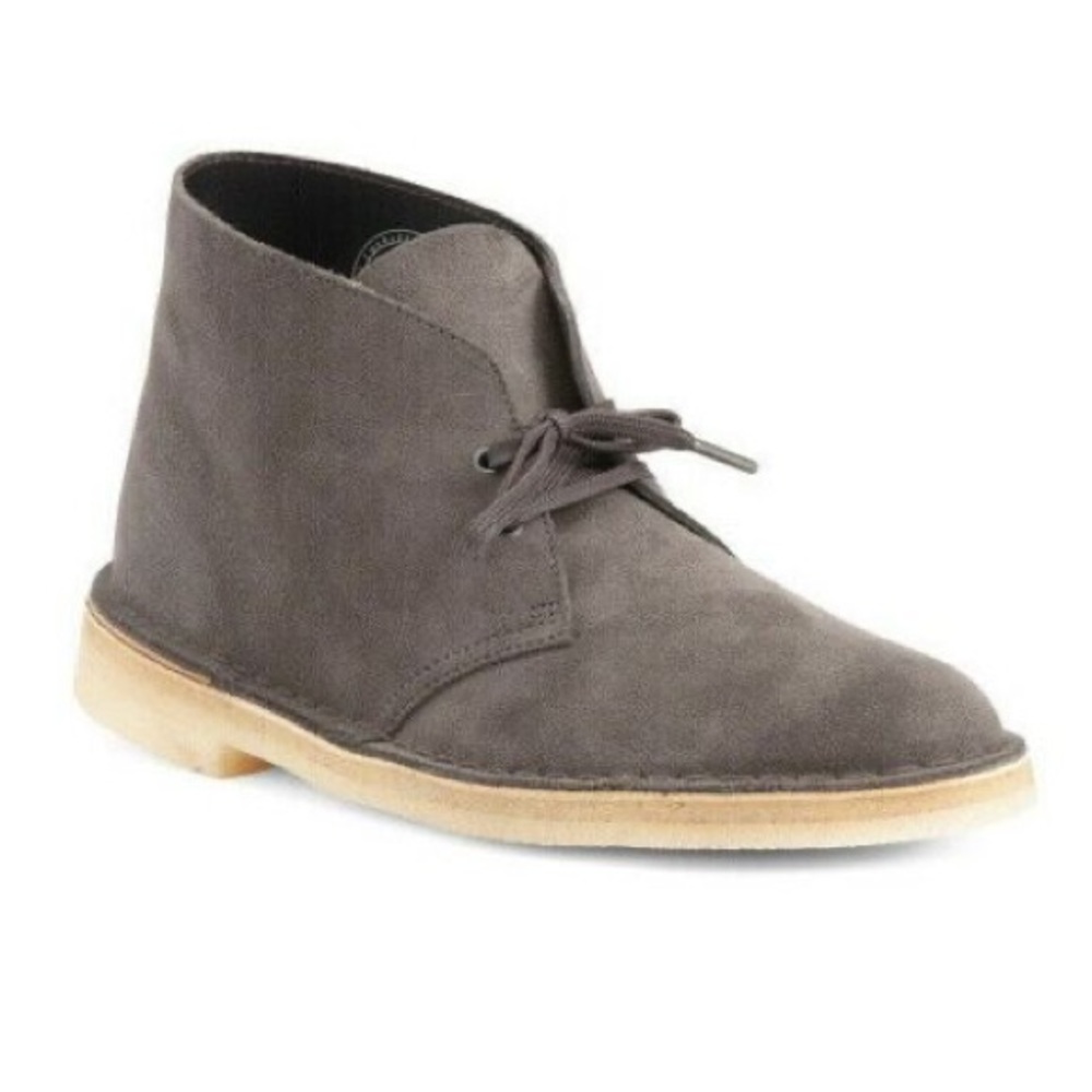 Clarks Desert Boots Grey